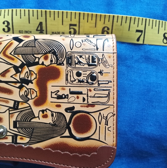 Ancient Egyptian print wallet - Picture 8 of 10